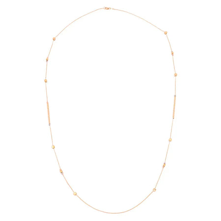 18K Gold Shawl with Harmonious Geometric Design