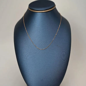 21K Gold Chain with Classic Design