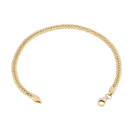 18K Bracelet with Classic Braided Design