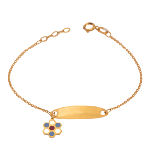 اسوارة ذهب اطفال خلية نحل